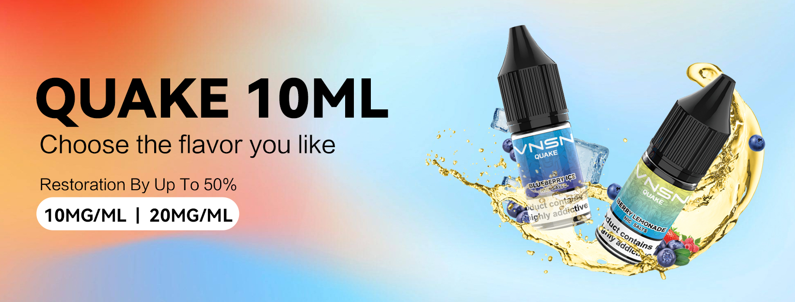 VNSN QUAKE 10ML E-LIQUID -  - 1